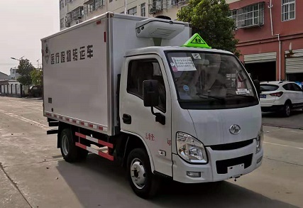 程力威牌CLW5030XYYSH6型醫(yī)療廢物轉(zhuǎn)運車